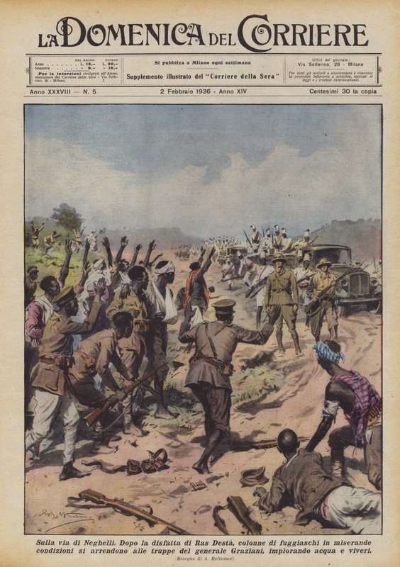 På vej til Neghelli af Achille Beltrame