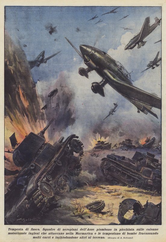Ildstorm af Achille Beltrame