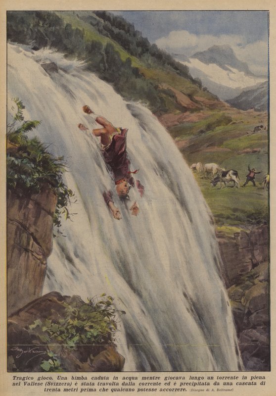 Tragisk spil af Achille Beltrame