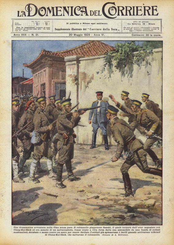 Et dramatisk eventyr i det urolige Kina af Achille Beltrame