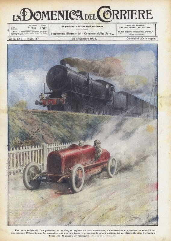 Et originalt løb af Achille Beltrame