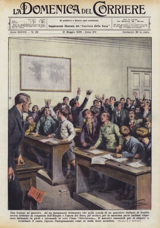 En lektion til læreren af Achille Beltrame