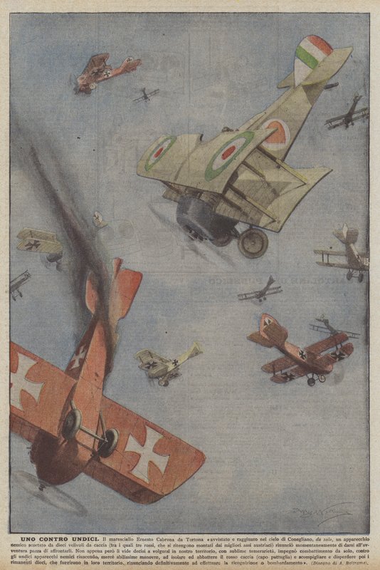 En mod elleve af Achille Beltrame