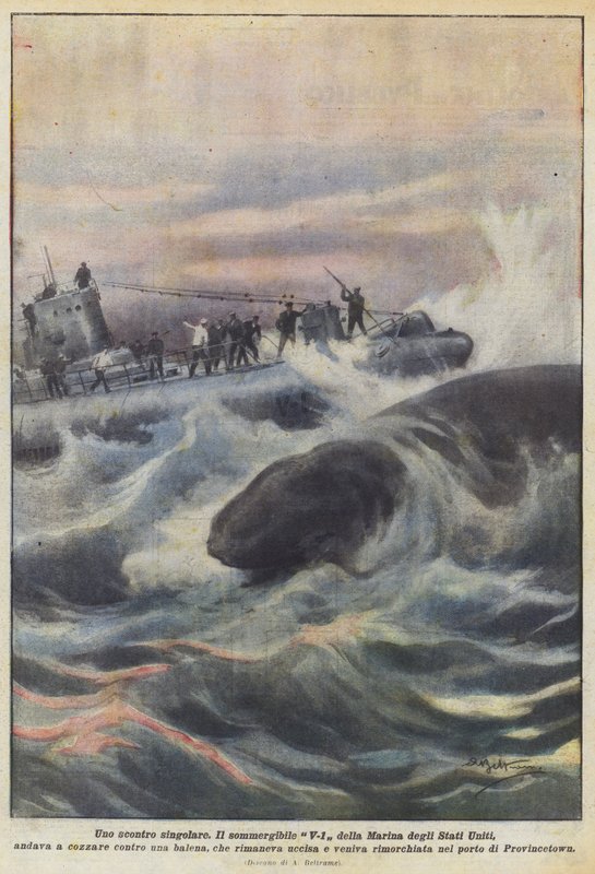 Et enestående sammenstød af Achille Beltrame