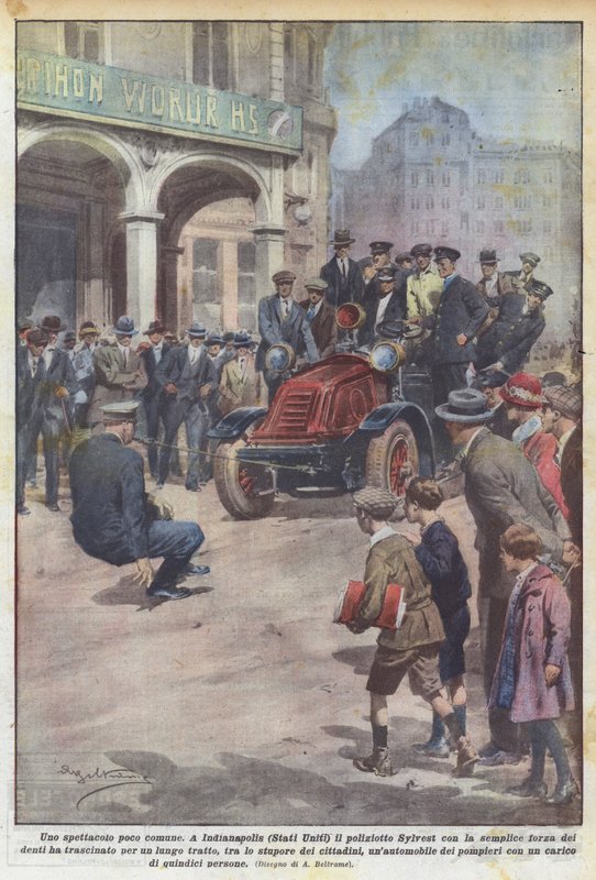 Et usædvanligt syn af Achille Beltrame