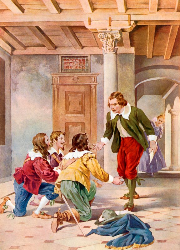Stradella, akt III sidste scene af Adolfo Hohenstein