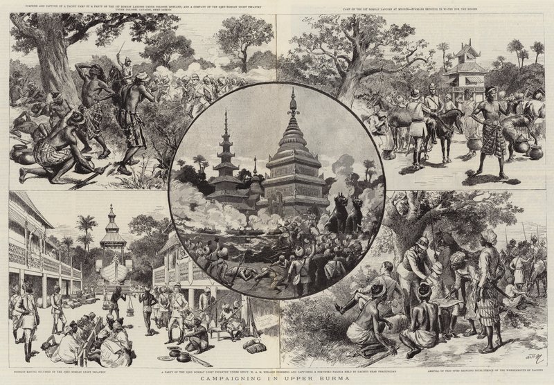 Kampagne i det øvre Burma af Adrien Emmanuel Marie