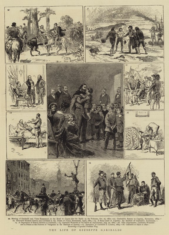 Giuseppe Garibaldis liv af Adrien Emmanuel Marie