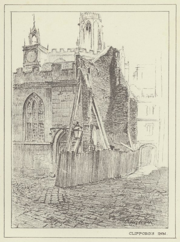 Cliffords Inn af Alan Stapleton