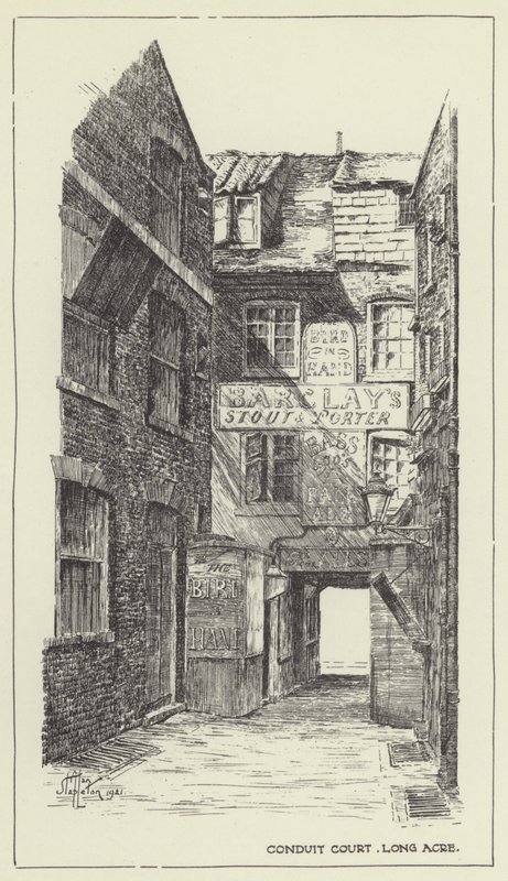 Conduit Court, Long Acre af Alan Stapleton