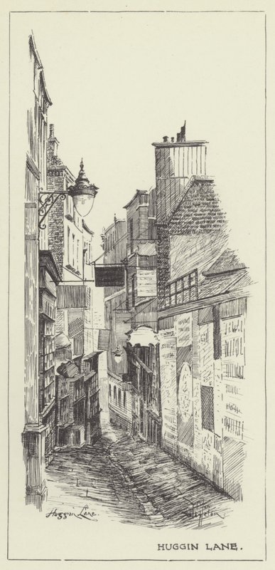 Huggin Lane af Alan Stapleton