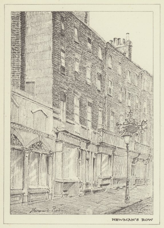 Newmans Row af Alan Stapleton