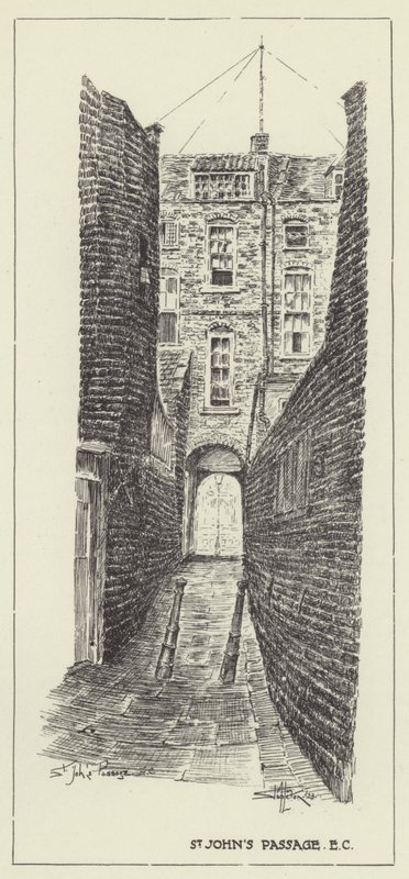 St Johns Passage, EC af Alan Stapleton