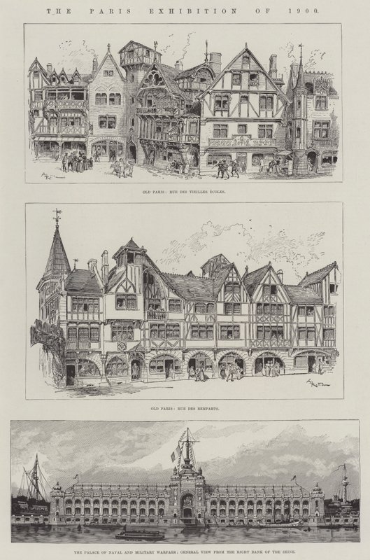 Paris-udstillingen 1900 af Albert Robida