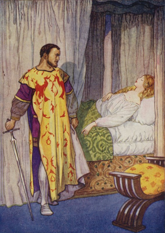 Shakespeare: Othello (farve litho) af Albert Edward Jackson