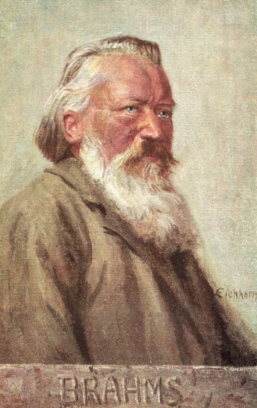 Johannes Brahms af Albert Eichhorn