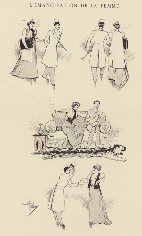 Kvinders frigørelse af Albert Guillaume