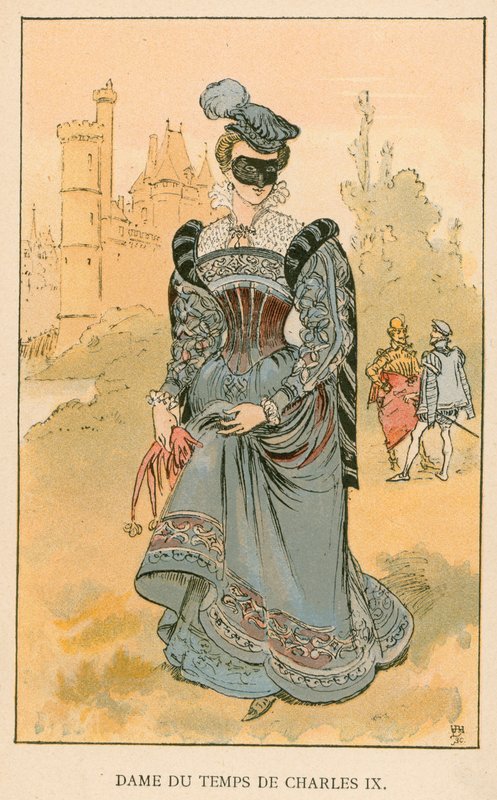 Tidens Dame af Karl IX af Albert Robida