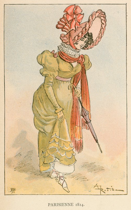 Pariser 1814 af Albert Robida