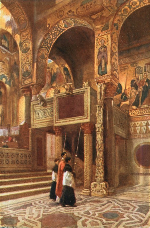 Palatinerkapellet, Palermo af Alberto Pisa