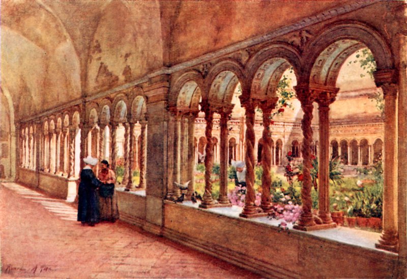 Cloisters of S Paul
