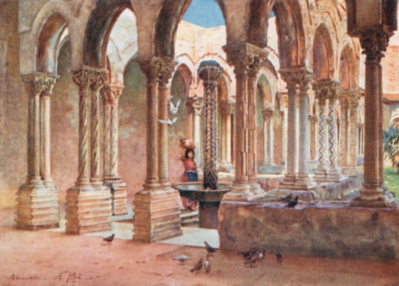 The Cloisters, Monreale af Alberto Pisa