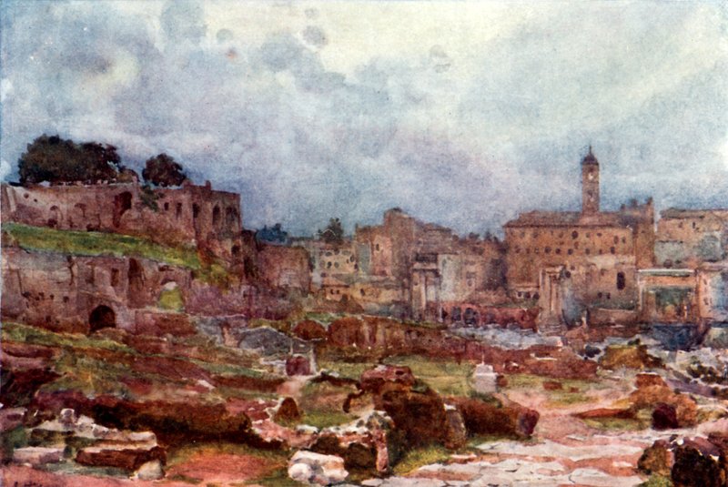 Forum, ser mod Capitol af Alberto Pisa
