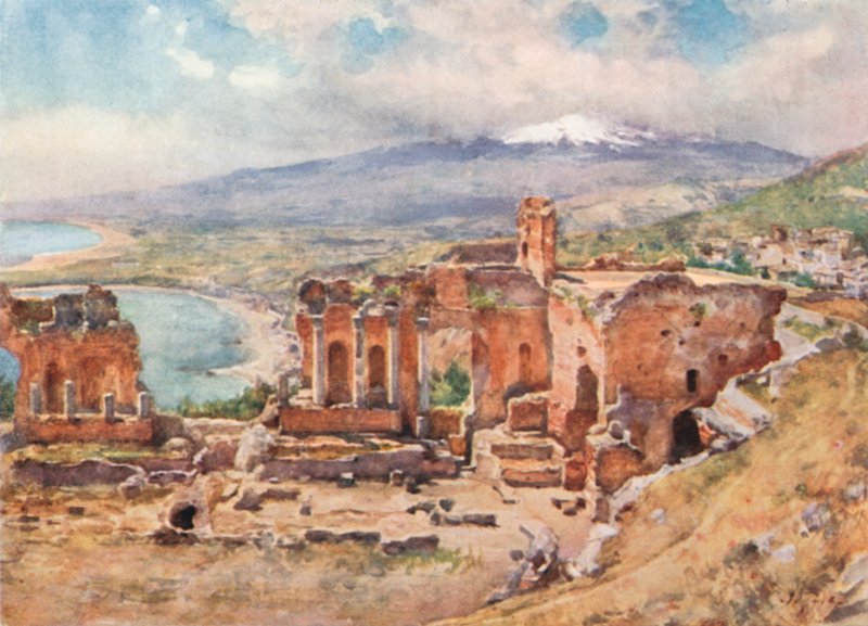 Teatret, Taormina af Alberto Pisa