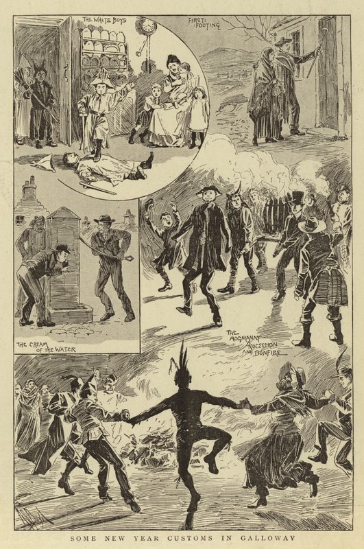 Nogle nytårskutymer i Galloway af Alexander Stuart Boyd