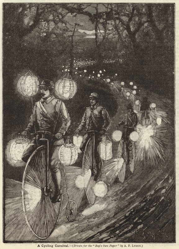 Et cykelkarneval af Alexander Francis Lydon
