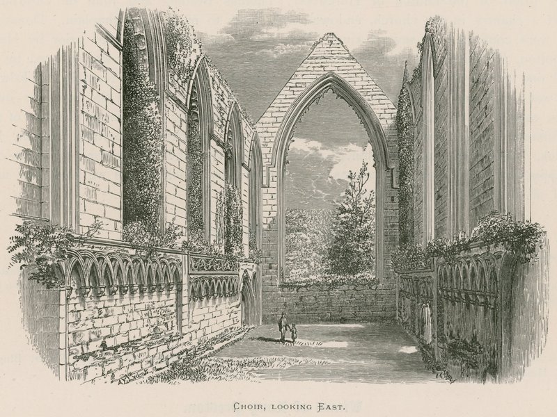 Bolton Priory, kor, ser mod øst af Alexander Francis Lydon