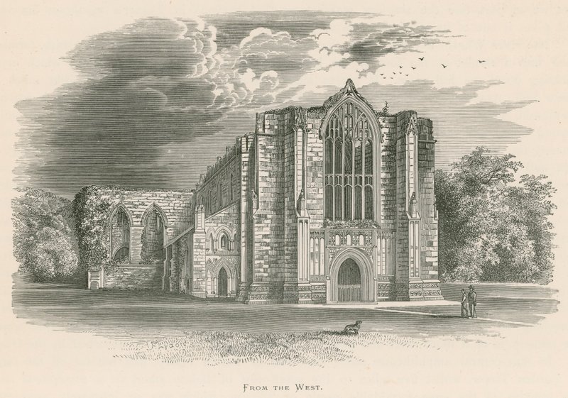 Bolton Priory, fra Vesten af Alexander Francis Lydon