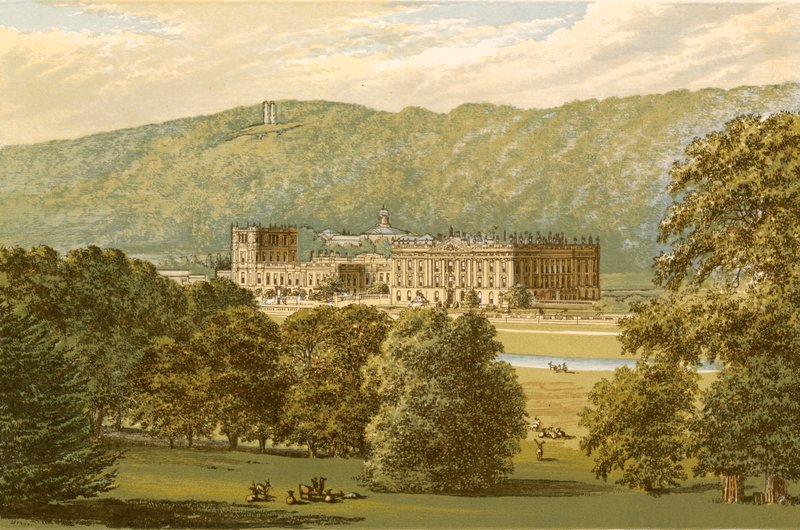 Chatsworth af Alexander Francis Lydon