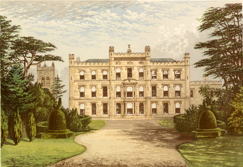 Elvaston Castle af Alexander Francis Lydon