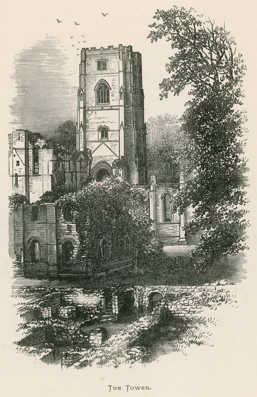 Fountains Abbey, Tårnet af Alexander Francis Lydon