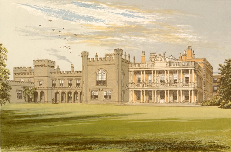 Knowsley Hall af Alexander Francis Lydon
