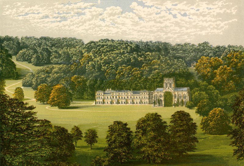 Milton Abbey af Alexander Francis Lydon