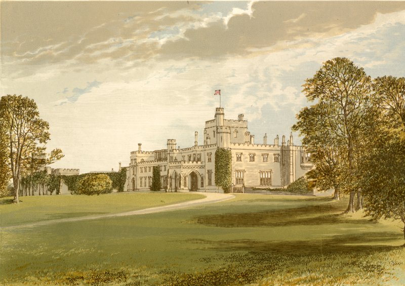 Moreton Hall af Alexander Francis Lydon