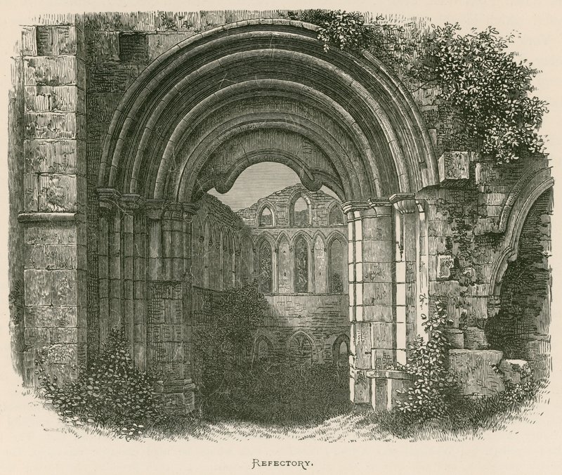 Rievaulx Abbey, Refektorium af Alexander Francis Lydon
