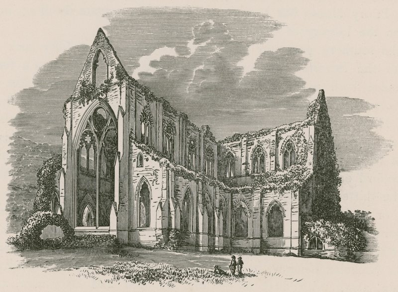 Tintern Abbey af Alexander Francis Lydon