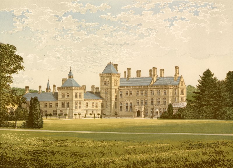 Walton Hall af Alexander Francis Lydon