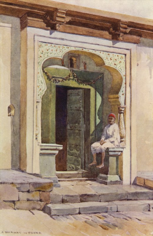 En døråbning, Poona af Alexander Henry Hallam Murray