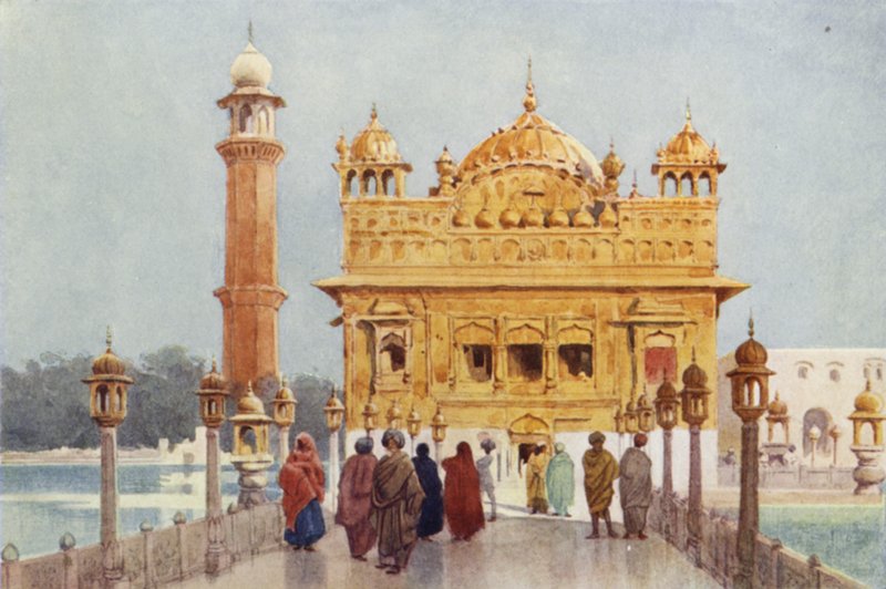 Det gyldne tempel, Amritzar af Alexander Henry Hallam Murray