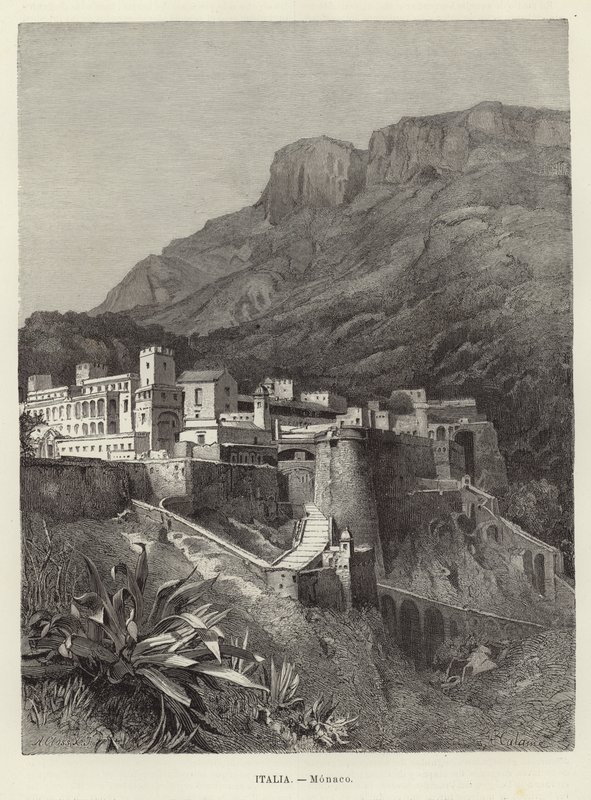 Monaco af Alexandre Calame