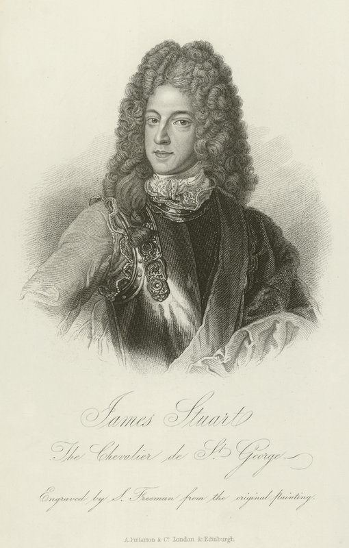 James Stuart, den gamle prætender af Alexis Simon Belle