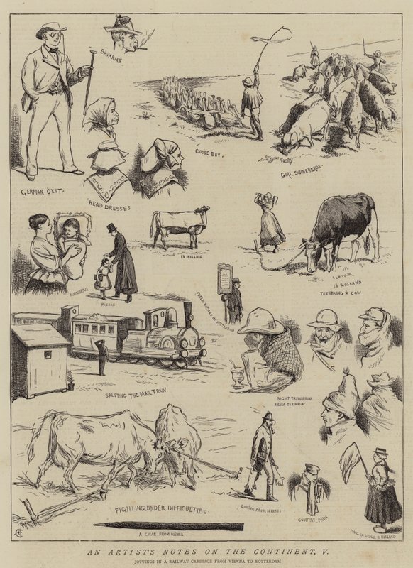 En kunstners noter om kontinentet, V af Alfred Chantrey Corbould