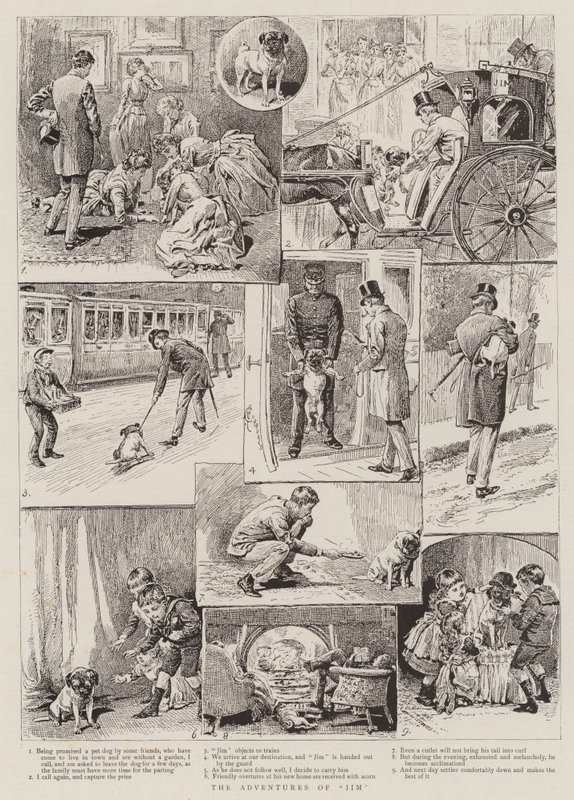 Jims eventyr af Alfred Chantrey Corbould