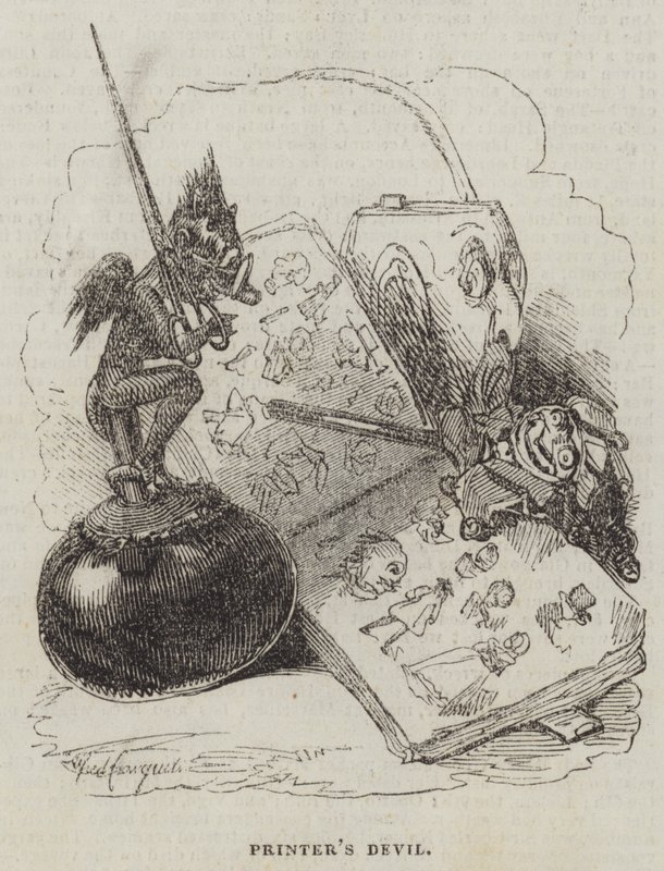 Printerens Djævel af Alfred Crowquill