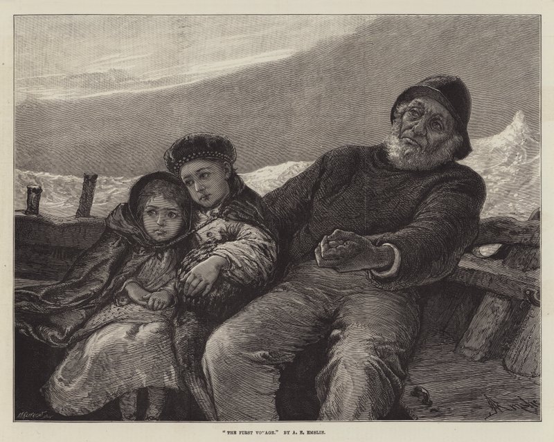 Den første rejse af Alfred Edward Emslie
