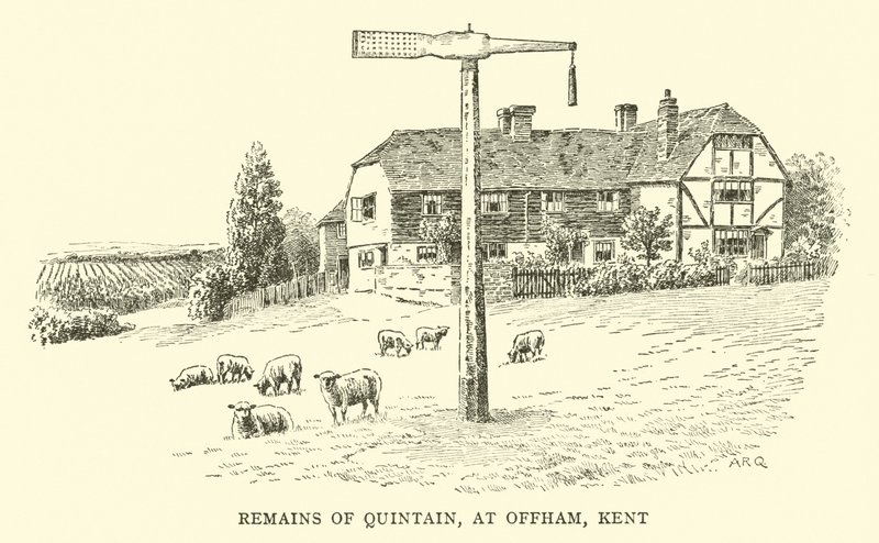 Rester af Quintaen i Offham, Kent af Alfred Robert Quinton